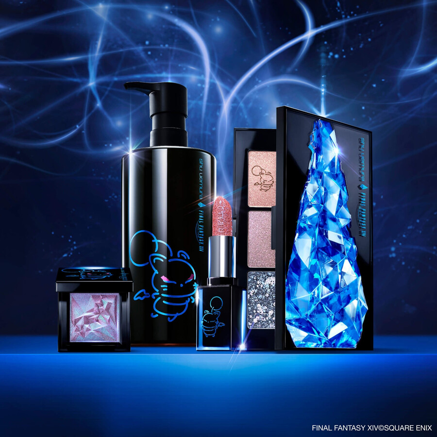 shu uemura x final fantasy xiv ultime8∞ sublime olio detergente tsubaki