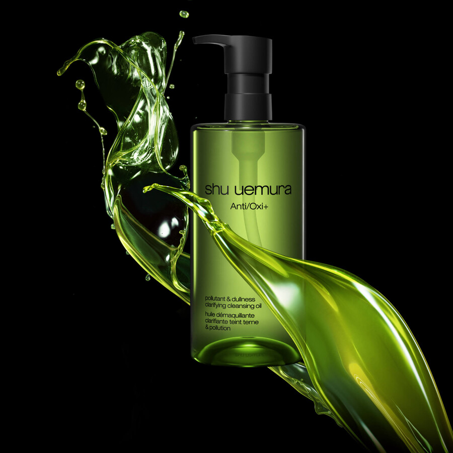 olio detergente antiossi inquinante e schiarente opacità